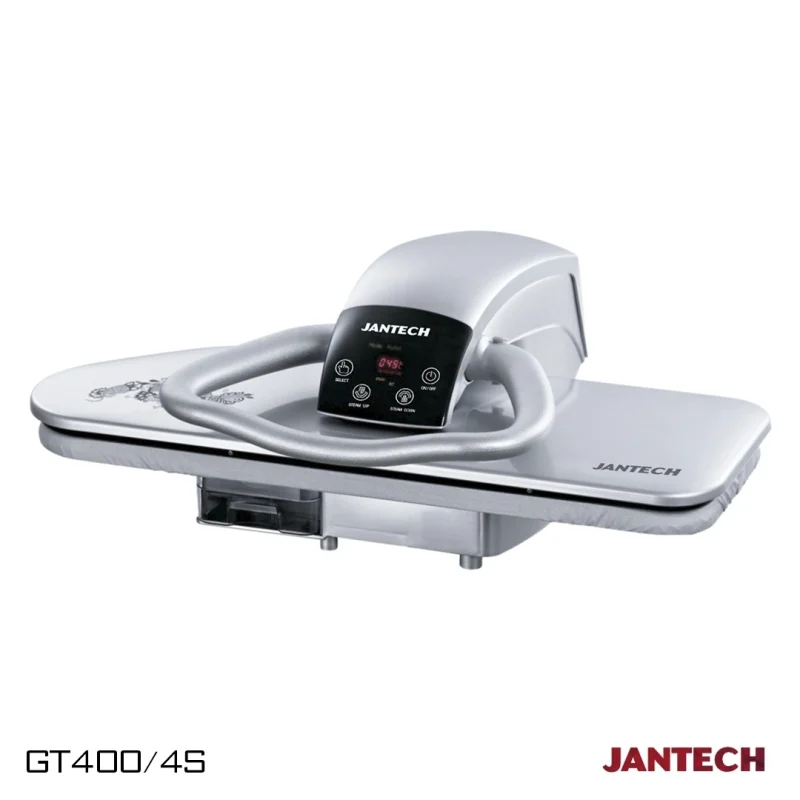 اتو پرس اتومات بخار دو طرفه ۳۲ اینچ نمایشگر دیجیتال ژانومه و جانتک مدل GT400