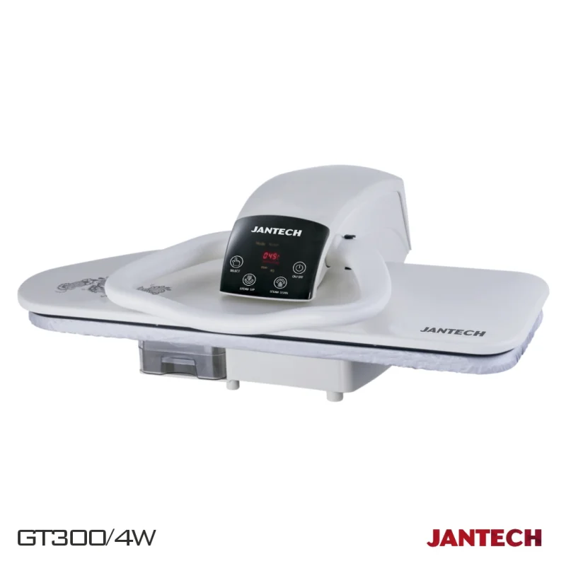 اتو پرس اتومات بخار دو طرفه ۳۲ اینچ نمایشگر دیجیتال ژانومه و جانتک مدل GT300